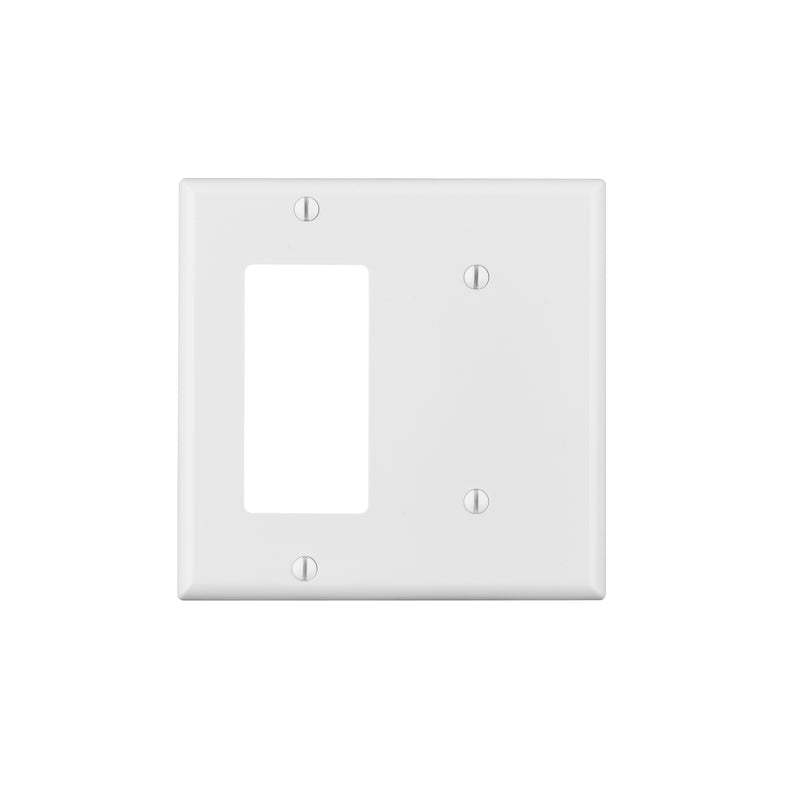 WALL PLATE WHITE 1GANG