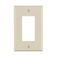 WALL PLATE ALMOND 1GANG