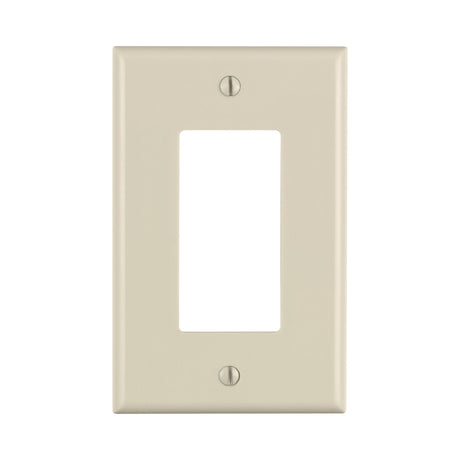 WALL PLATE ALMOND 1GANG