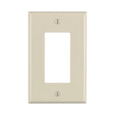 WALL PLATE ALMOND 1GANG