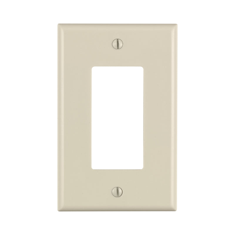 WALL PLATE ALMOND 1GANG