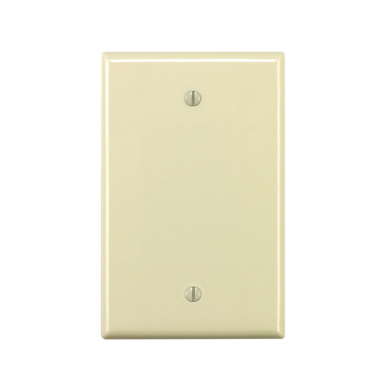 WALL PLATE ALMOND 1GANG