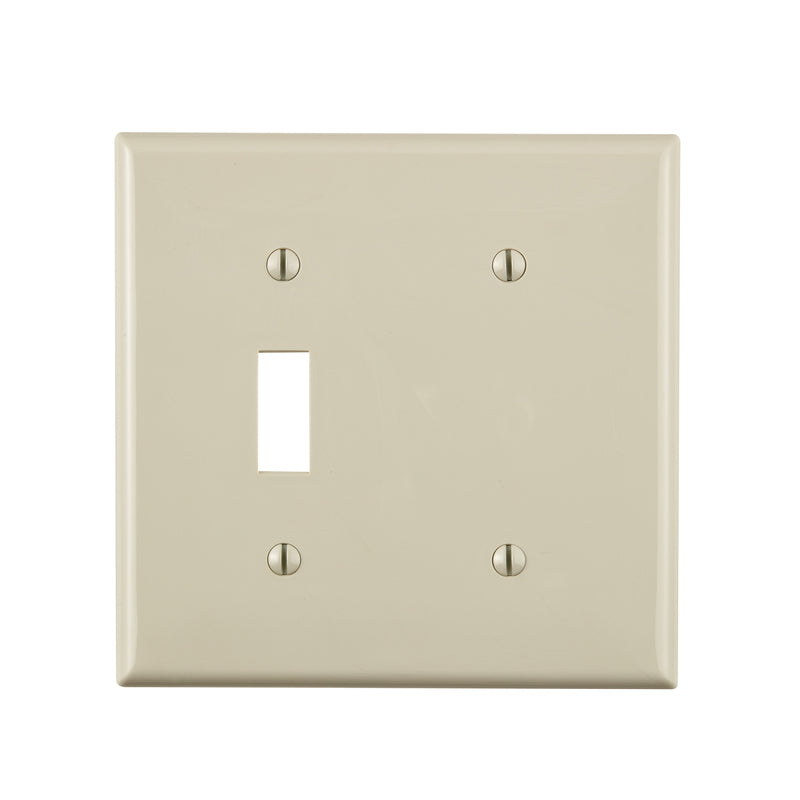 WALL PLATE ALMOND 2GANG