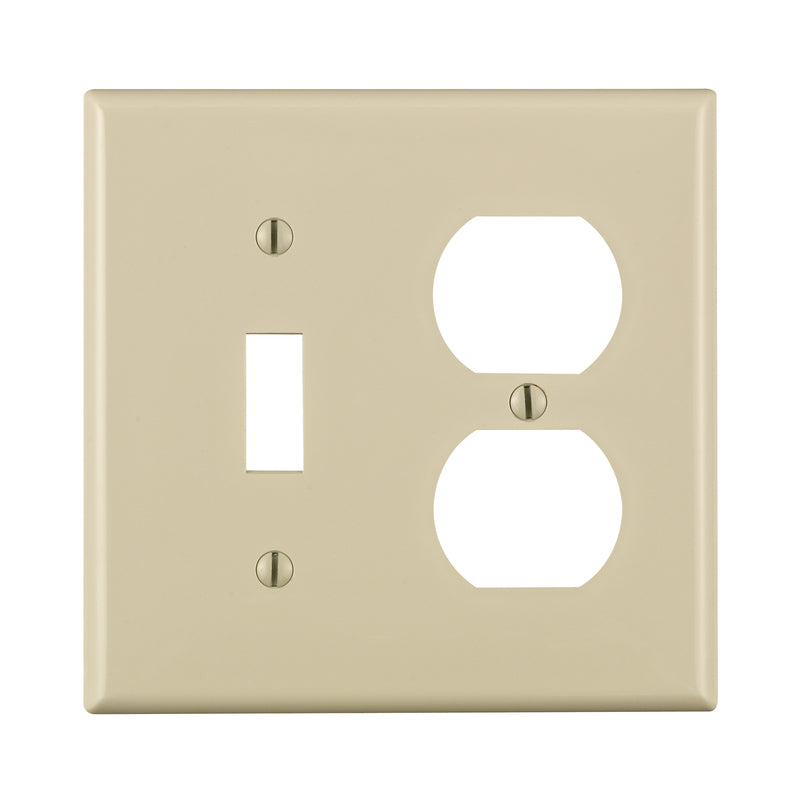 WALL PLATE ALMOND 2GANG