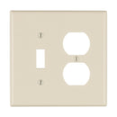 WALL PLATE ALMOND 2GANG