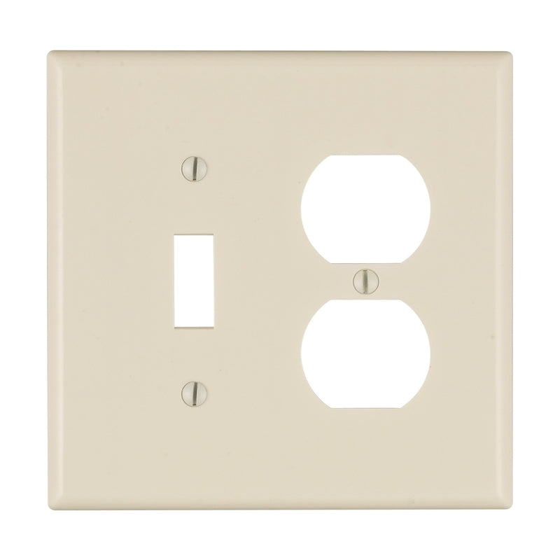 WALL PLATE ALMOND 2GANG