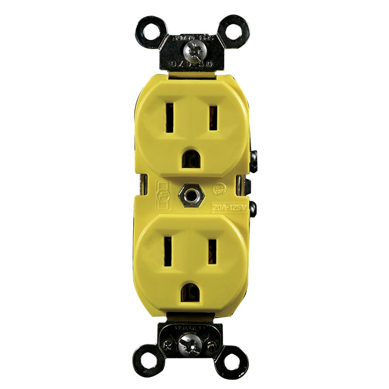 OUTLET YELLOW 5-15R 125V