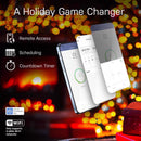 Feit Smart Home Commercial and Residential Plastic Smart-Enabled Plug 1-15R