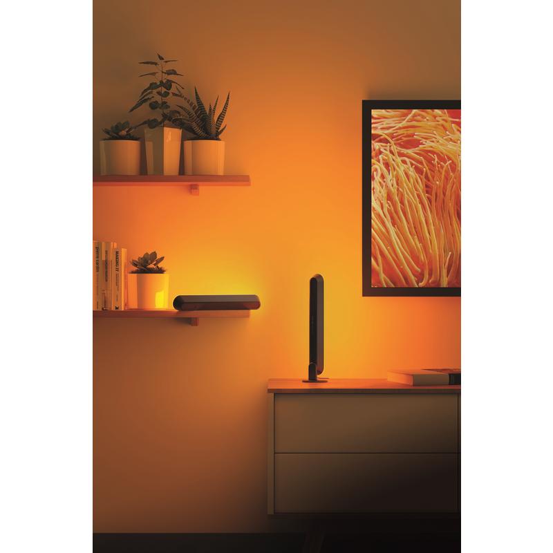 Monster Just Color It Up Illuminessence 0 in. L Black/Brown Plug-In LED Smart-Enabled Mood Light Bar