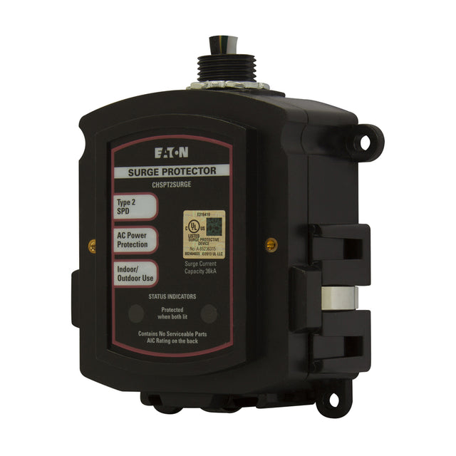 Eaton 2 ft. L 0 outlets Surge Protector Black 1890 J
