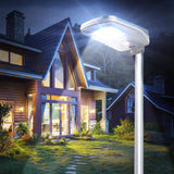 Wagan Tech Motion-Sensing Solar Powered LED Blue/Gray Security Light