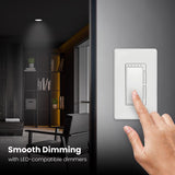 Feit Enhance White 5 in. W Aluminum LED Dimmable Recessed Downlight 8.6 W