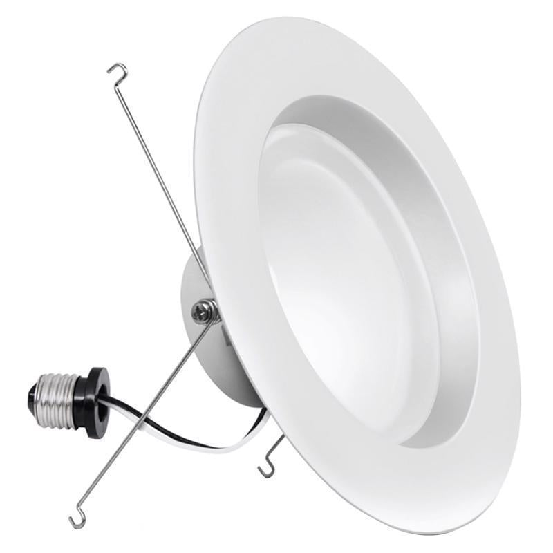 Feit Enhance White 7.5 in. W Aluminum LED Dimmable Recessed Downlight 14.3 W