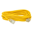 Southwire Outdoor 50 ft. L Yellow Extension Cord 14/3