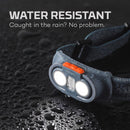 NEBO Einstein 500 lm Gray LED Head Lamp AAA Battery