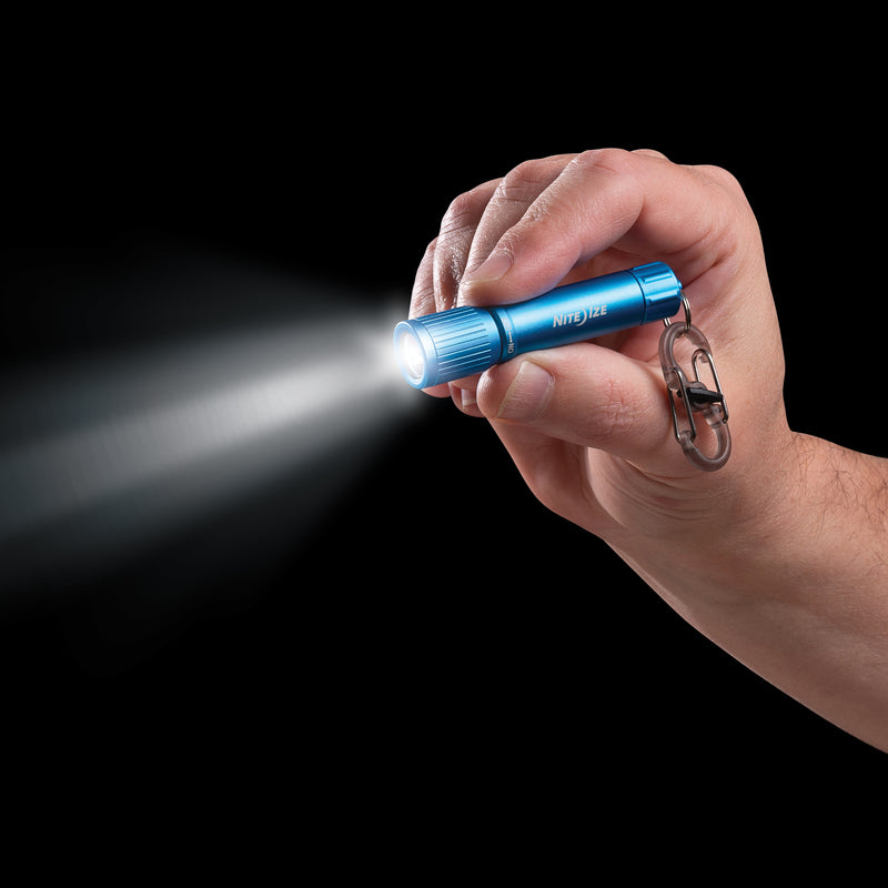 Nite Ize 100 lm Blue LED Flashlight With Key Ring AAA Battery