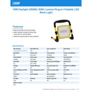 Feit Pro Series 5000 lm LED Corded Stand (H or Scissor) Work Light