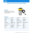 Feit Pro Series 12000 lm LED Corded String/Linkable Work Light