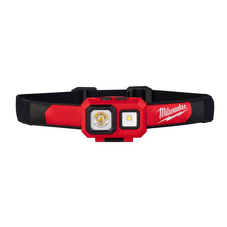LED HEADLAMP BLK/RD 450L