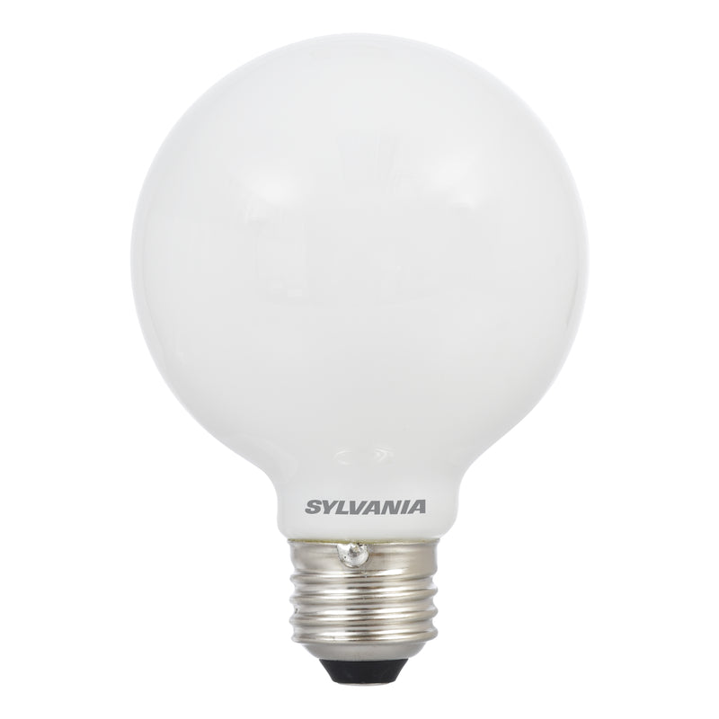 Sylvania Natural G25 E26 (Medium) LED Bulb Soft White 40 Watt Equivalence 2 pk