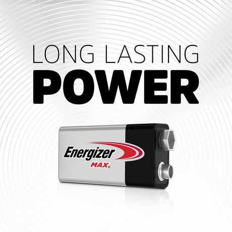 Energizer Max Premium 9-Volt Alkaline Batteries 4 pk Carded