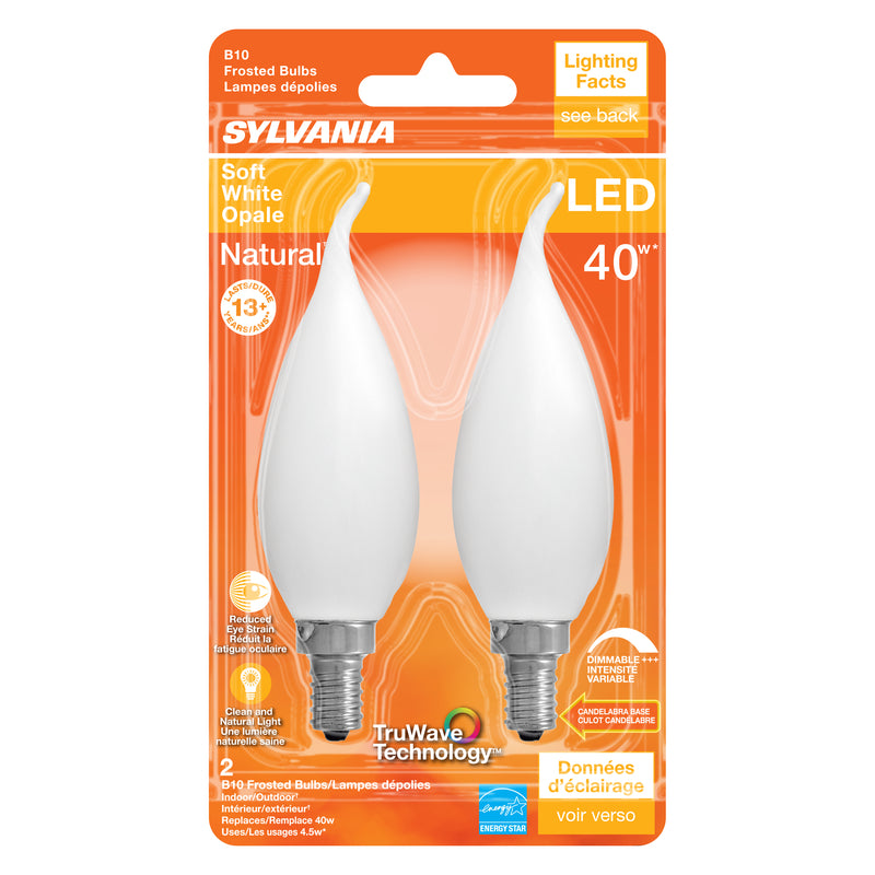 LED B10 E12 SW 40W 2PK