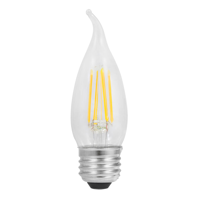 Sylvania Natural B10 E26 (Medium) LED Bulb Daylight 60 Watt Equivalence 2 pk