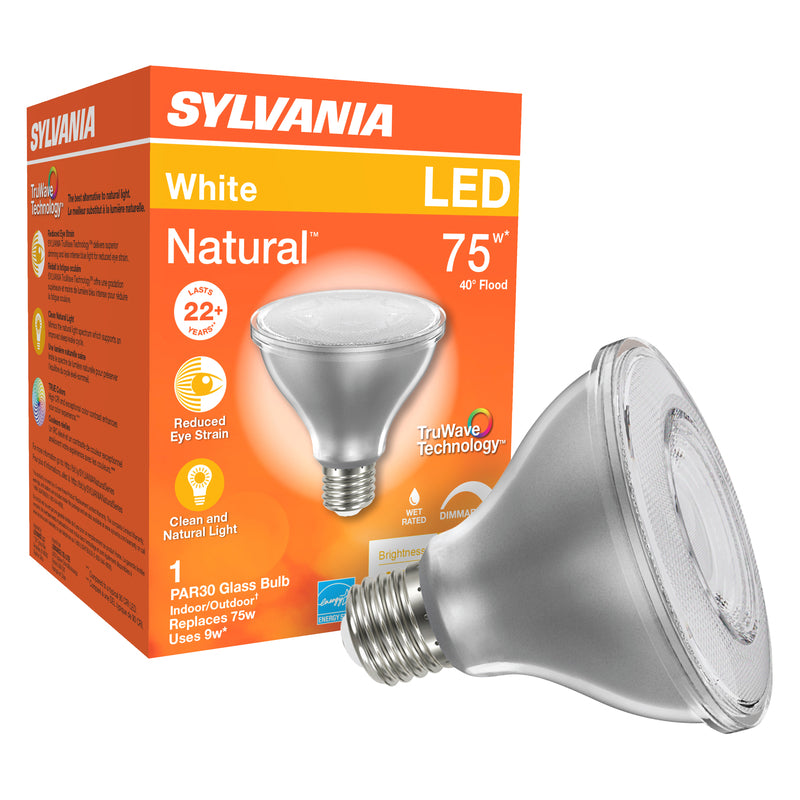 Sylvania Natural PAR30 E26 (Medium) LED Bulb White 75 Watt Equivalence 1 pk