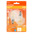 LED G16.5 E12 SW 40W 2PK
