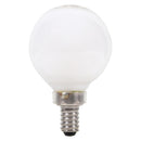 Sylvania Natural G16.5 E12 (Candelabra) LED Bulb Soft White 40 Watt Equivalence 2 pk