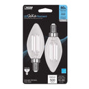 LED BA10 E12 DL 60W 2PK