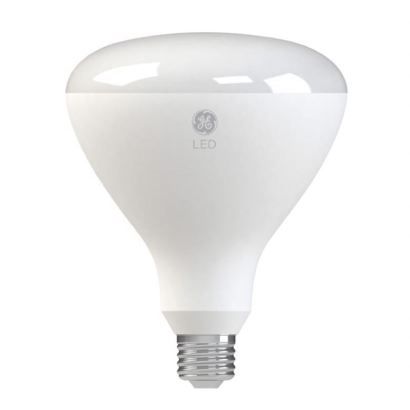 GE BR40 E26 (Medium) LED Floodlight Bulb Soft White 85 Watt Equivalence 1 pk