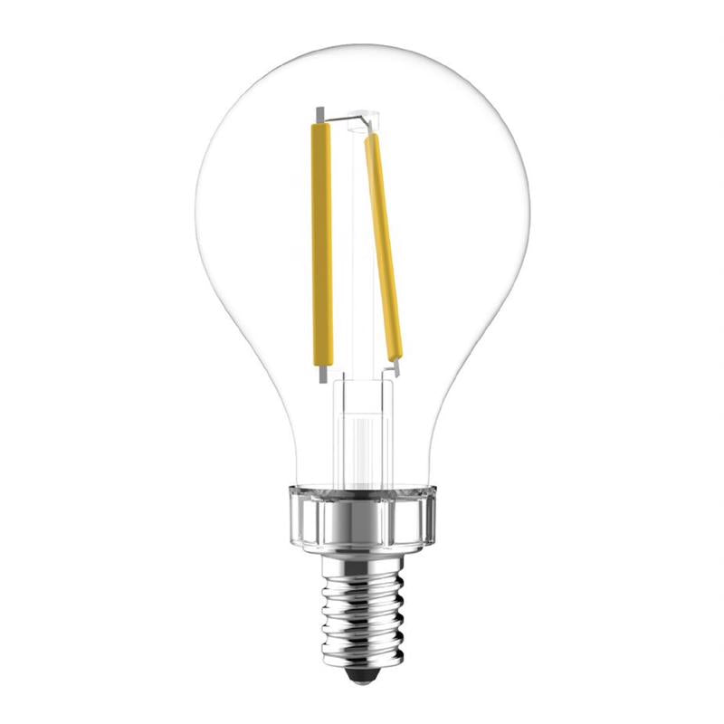 GE A15 E12 (Candelabra) LED Bulb Soft White 60 Watt Equivalence 2 pk