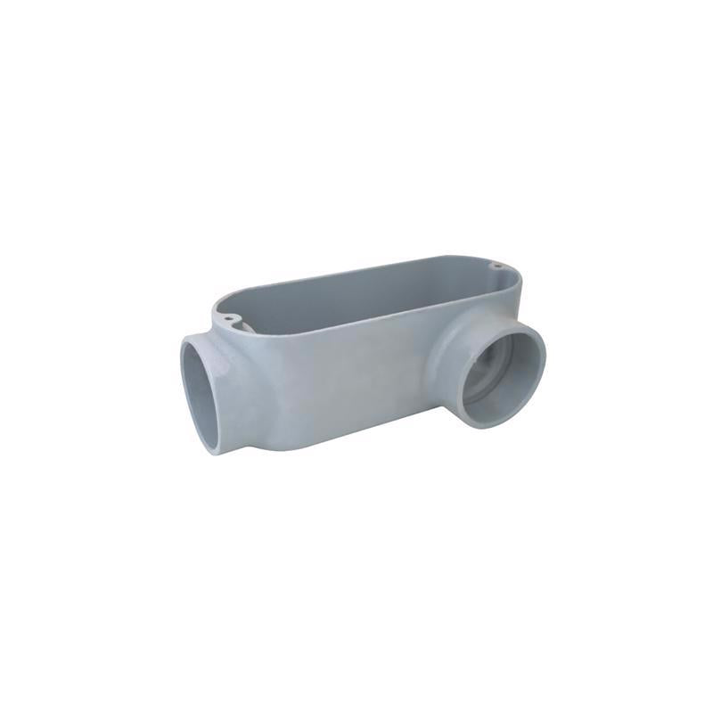 Sigma Engineered Solutions 1 in. D Die-Cast Aluminum Conduit Body For Rigid/IMC 1 pk