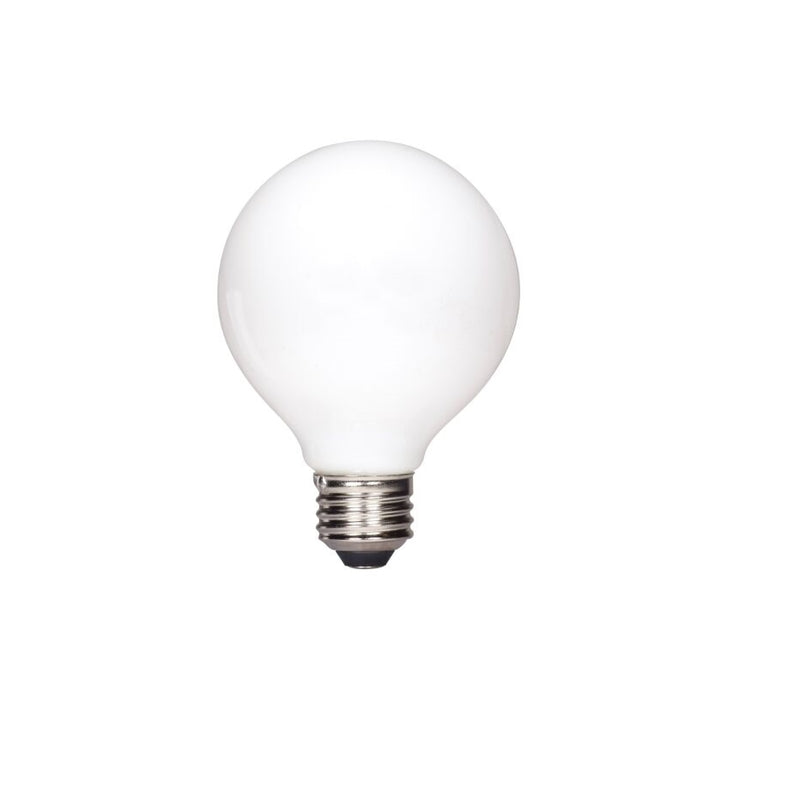 Satco G25 E26 (Medium) LED Bulb Warm White 40 Watt Equivalence 2 pk