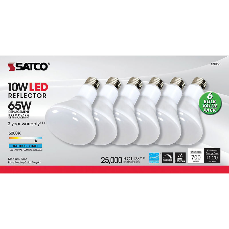 LED BR30 E26 NL 65W 6PK