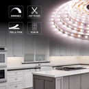 Armacost Lighting RibbonFlex home 16 ft. L White Plug-In LED Smart-Enabled Strip Tape Light Kit 1 pk