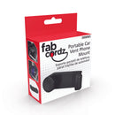 Fabcordz Black Vent Cell Phone Car Vent Mount For All Mobile Devices