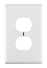 WALLPLATE DUPLEX 1G WHT