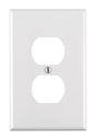 WALLPLATE DUPLEX 1G WHT