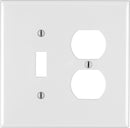 WALLPLTE DPL/TOGLE 2G WH