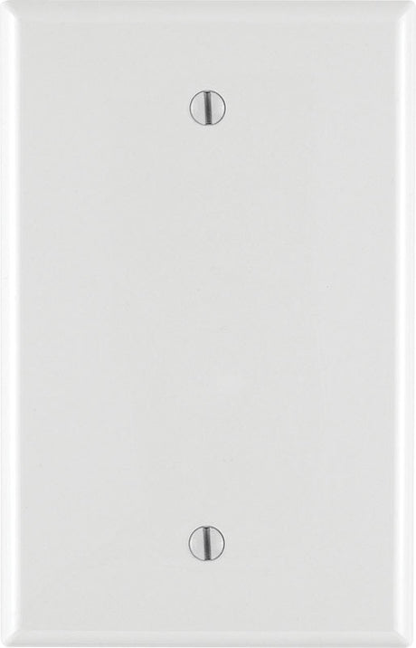 WALLPLATE 1G MID BLNK WH