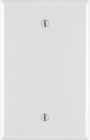 WALLPLATE 1G MID BLNK WH