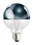 BULB GLBE 1/2 CHROME 40W