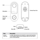 Feit Smart Home Black Plastic Wired Smart-Enabled Video Doorbell