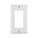 WALL PLATE 1G RCTNGLE WH