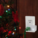 Feit Smart Home Residential Plastic Smart-Enabled Plug with Night Light 1-15R