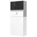 Feit Smart Home White Metal/Plastic Wireless Smart-Enabled Video Doorbell