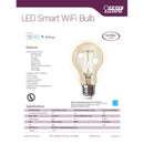 Feit Smart Home A19 E26 (Medium) Smart-Enabled LED Bulb Soft White 60 Watt Equivalence 1 pk