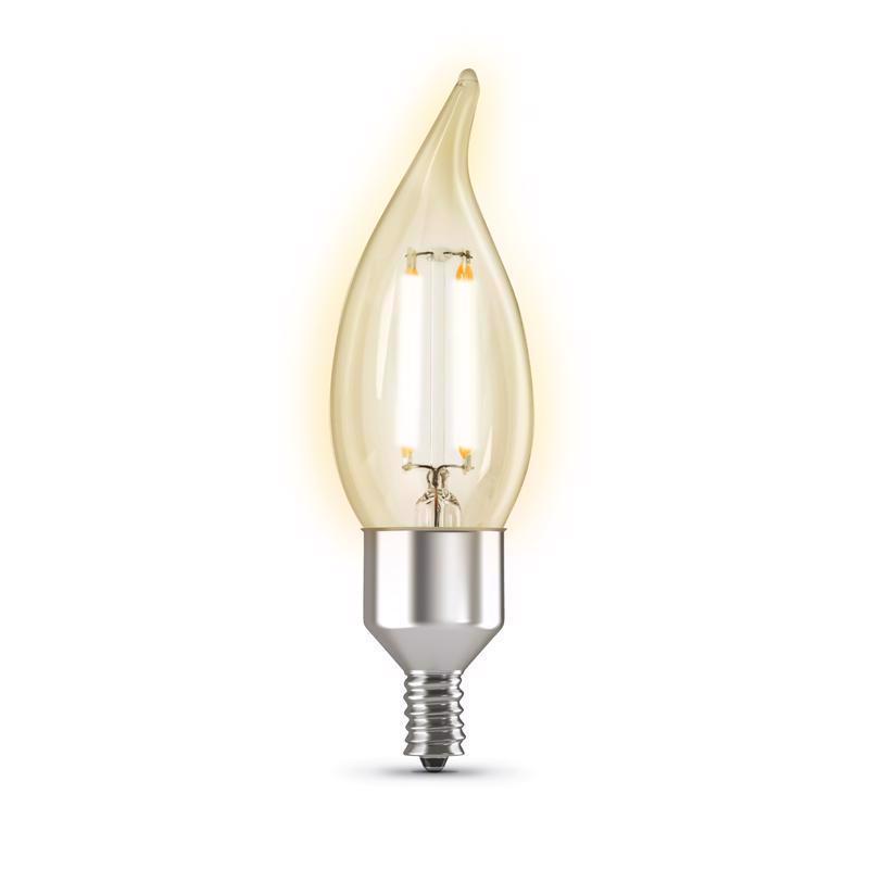 Feit Smart Home CA10 (Flame Tip) E12 (Candelabra) Smart-Enabled LED Bulb Soft White 40 Watt Equivale